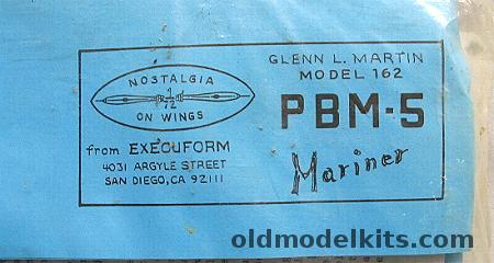 Execuform 1/72 Martin PBM-5 Mariner - Bagged plastic model kit